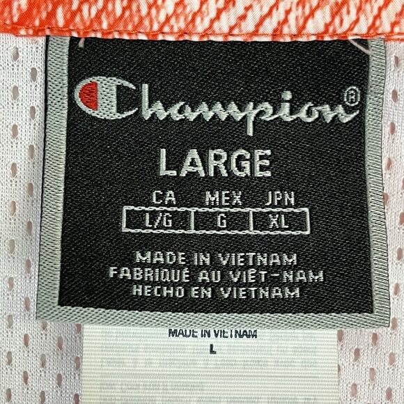 Champion Life Jacket Womens Large Pink Cropped Coaches Warm Up Lined - Picture 3 of 10